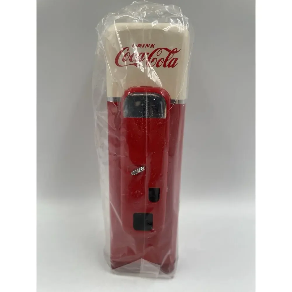 Vintage Coca Cola Red And White Gas Pump Salt And Pepper Shaker